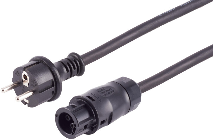PV Strom-Einspeisekabel, BC01-CEE 7/7, 10m