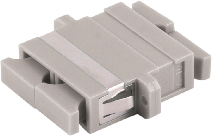 LWL-Verbinder, SC-SC, Duplex, beige