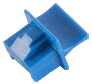 RJ-45 Staubschutz blau