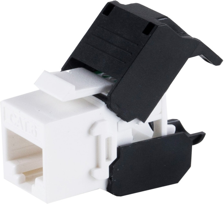 RJ-45 Keystone, Cat. 6, UTP, werkzeuglos