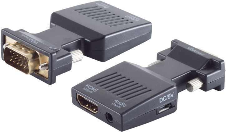 VGA Adapter, HDMI-A Buchse, 1080p