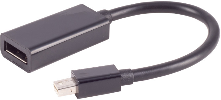 Mini DisplayPort 1.2 Adapter, DP-Buchse, 4K, 20cm