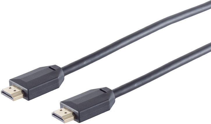 Ultra HDMI Kabel, 10K, PVC, schwarz, 0,5m