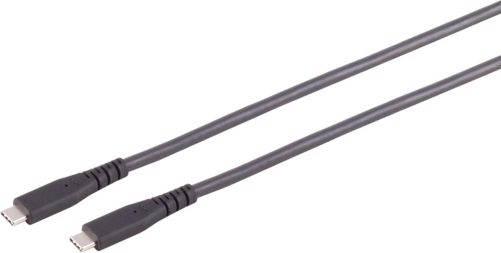USB-C Verbindungskabel, USB4 Gen 3x2, 240W, 0,25m USB-C Verbindungskabel, USB4 Gen 3x2, 240W, 0,25m