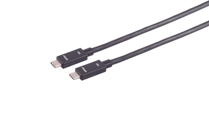 USB-C® Verbindungskabel, TB4, UltraFlex, 0,25m USB-C® Verbindungskabel, TB4, UltraFlex, 0,25m