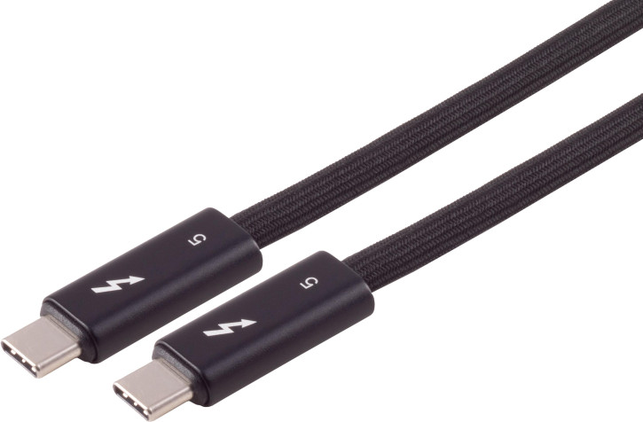 USB-C® Verbindungskabel, TB5, 240W, Pro, 1m USB-C® Verbindungskabel, TB5, 240W, Pro, 1m
