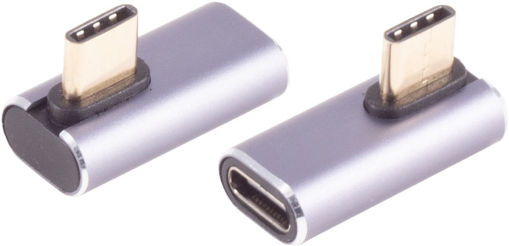 USB-C Adapter, 4.0, 90° Winkel links/rechts, VT