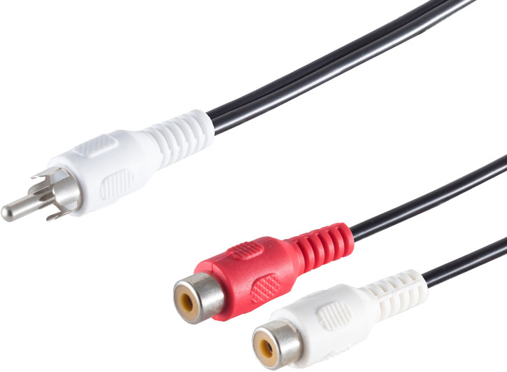 Cinchstecker - 2 Cinchkupplung, 0,2m