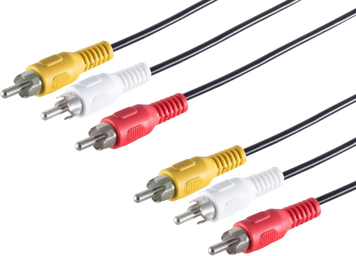 3 Cinchstecker - 3 Cinchstecker, 5,0m