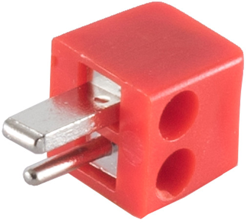 Lautsprecher Winkelst., MINI, schraubbar, rot Lautsprecher Winkelst., MINI, schraubbar, rot