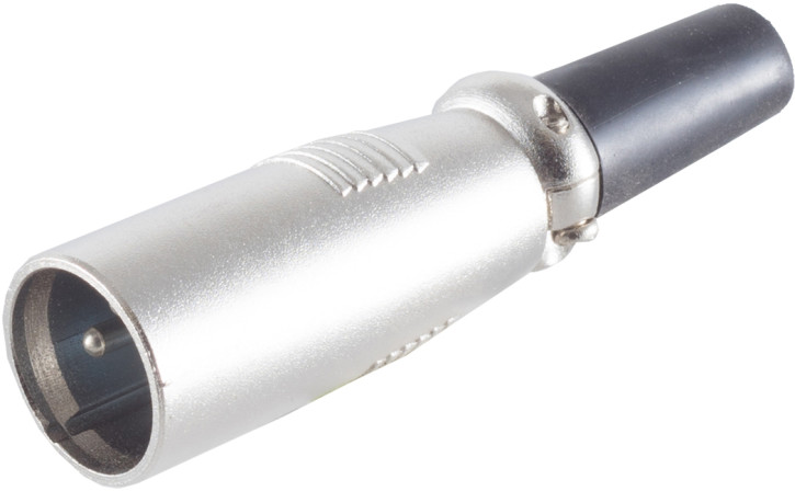 Cannon/XLR-Stecker mit Zugentlastung