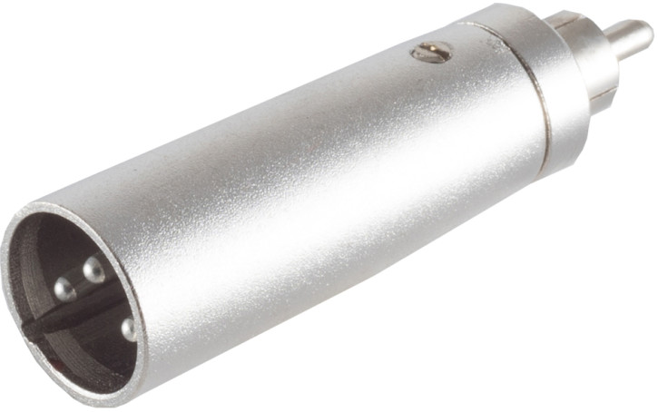 Cannon/XLR-Stecker - Cinchstecker