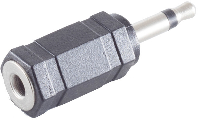 Adapter, K-Stecker 3,5 mm MONO/K.-Kupplung 3,5 mm
