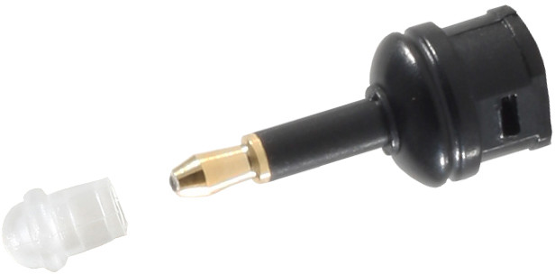 Toslink-Buchse / 3,5mm Opti-Stecker