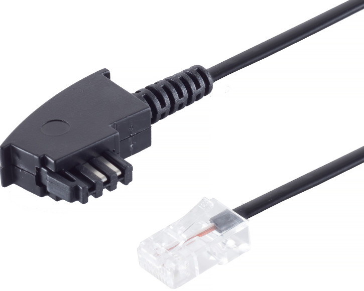 TAE-F Stecker - Western Stecker 6/4, Siemens, 10m