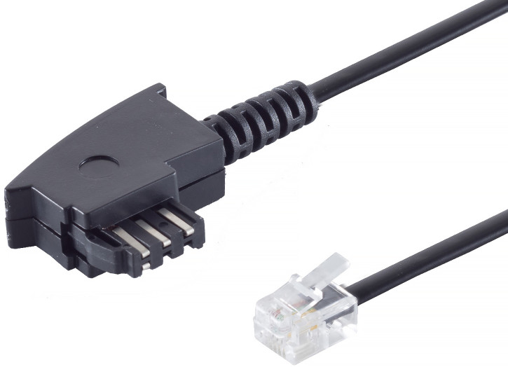 TAE-F Stecker - Western Stecker 6/4 Import 10m