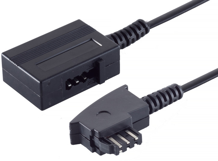 TAE-F Stecker - TAE-F Kupplung 10m