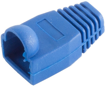 Knickschutztülle für RJ45 Stecker, blau