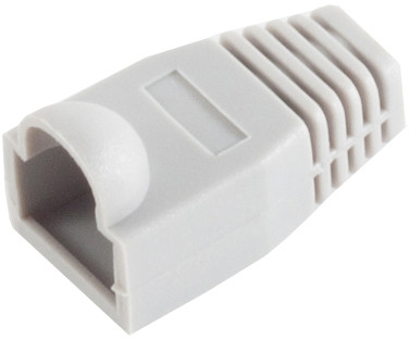 Knickschutztülle für RJ45 Stecker, grau