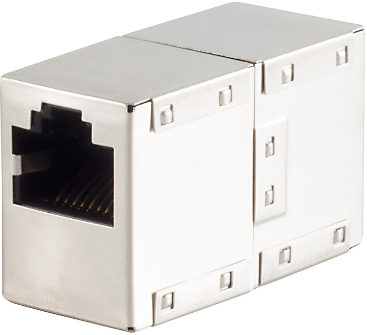 cat. 6 Kabelverbinder RJ45 vollmetall geschirmt
