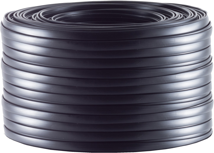 Telefonkabel 4-adrig flach schwarz 10m Telefonkabel 4-adrig flach schwarz 10m