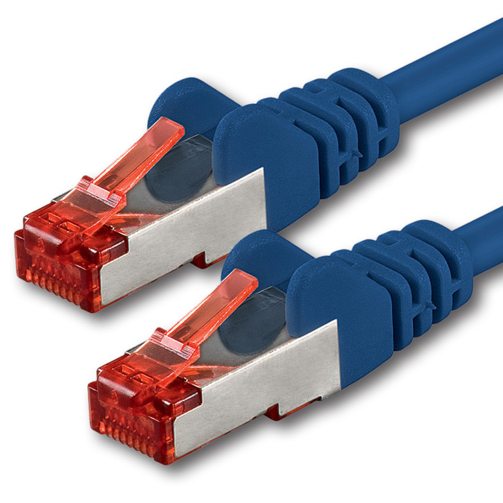 1x 20m - CAT.6 - Netzwerk- Patch- Ethernet- Lan- Kabel RJ45 - Blau - für Switch, Router, Homeoffice 1x 20m - CAT.6 - Netzwerk- Patch- Ethernet- Lan- Kabel RJ45 - Blau - für Switch, Router, Homeoffice