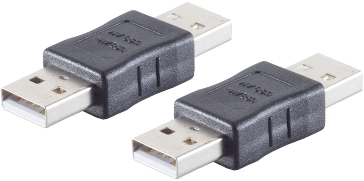 USB-A Adapter, USB-A Stecker, 2.0 USB-A Adapter, USB-A Stecker, 2.0