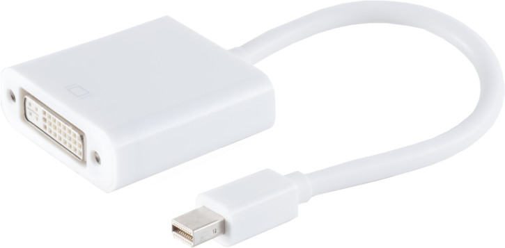 Mini DisplayPort 1.2 Adapter, DVI-I Buchse