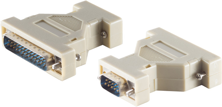 SUB-D Adapter 9pol Sub-D-St / 25pol Sub-D-St