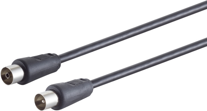 Antennenkabel, > 100 dB, schwarz, 1,5m