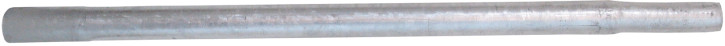 Antennenmast 42mm, steckbar, Stahl, 1m