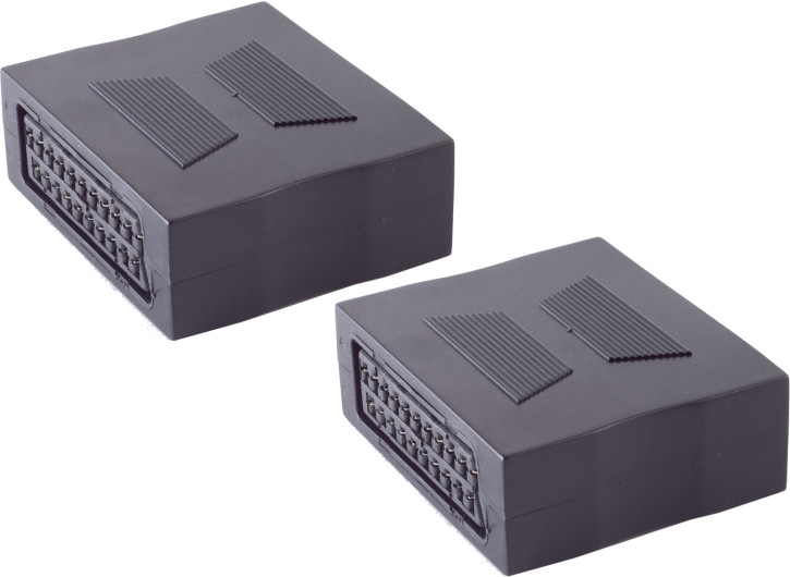 Scart-Verbinder, Scartbuchse auf Scartbuchse