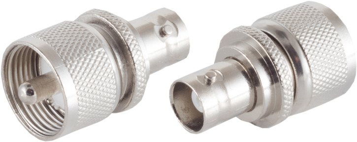 UHF - Stecker auf BNC - Kupplung